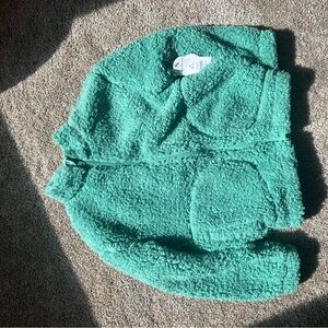 Wonder Nation Kids' Teal Sherpa Jacket